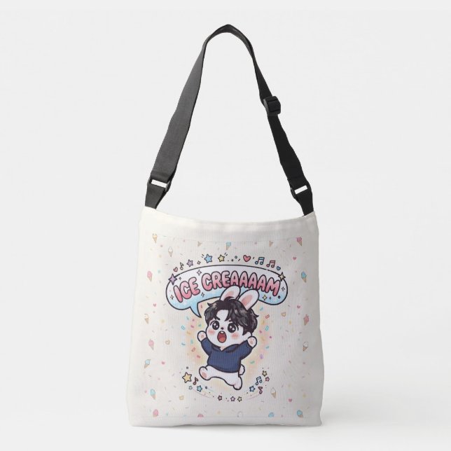Sac Ajustable Glace K-Pop Stray Rabbit Fandom (Devant)