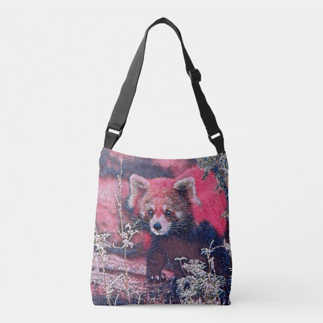 Sac Ajustable GlitzyAnimal_RedPanda_005 (Devant)