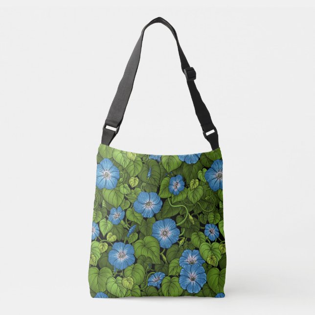 Sac Ajustable Gloire du matin en bleu et vert (Devant)