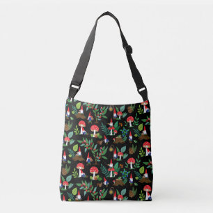 Sac Ajustable gnomes lunaires dans la nature corps croisé fourre