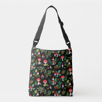 Sac Ajustable gnomes lunaires dans la nature corps croisé fourre