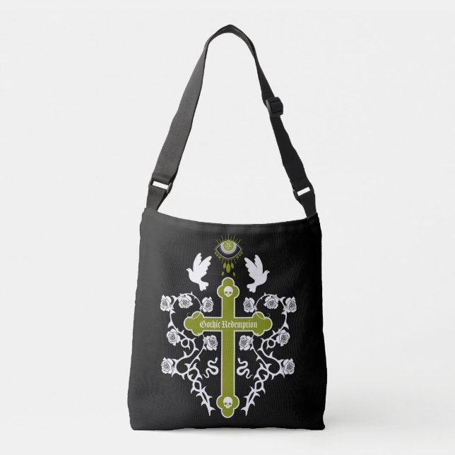 Sac Ajustable Goth Post Punk Mode (Devant)