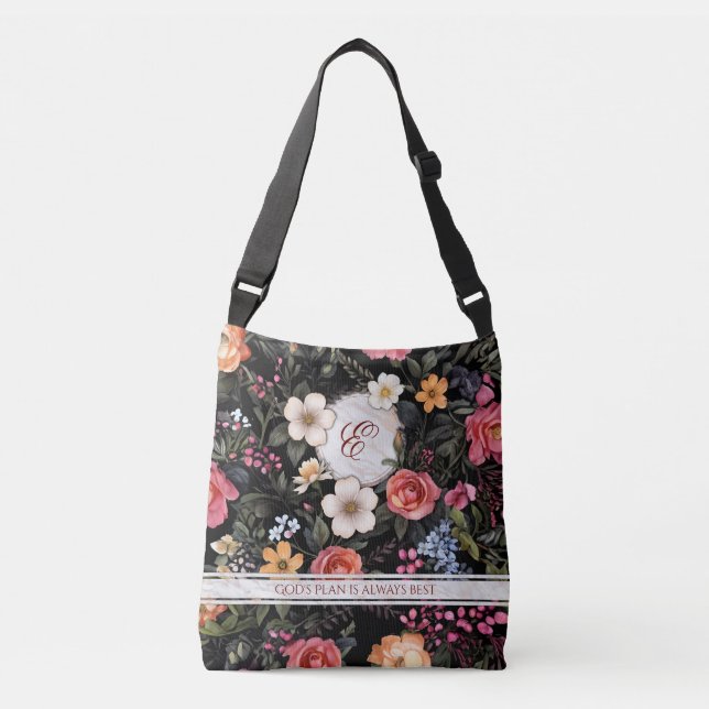 Sac Ajustable Grace florale Carrosserie personnalisée Fourre-tou (Devant)