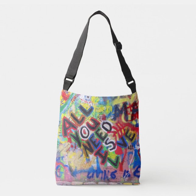 Sac Ajustable Graffiti Love (Devant)