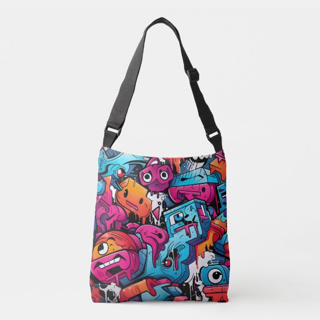 Sac Ajustable Graffiti Street Art Splash (Devant)