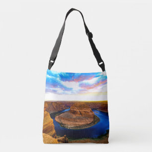 Sac Ajustable Grand Canyon Roches rouges et eau bleue Belle