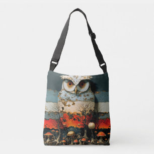 Sac Ajustable Grande Chouette blanche