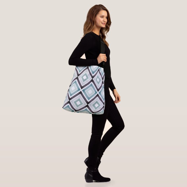Sac Ajustable Grande Fourre-tout dans le blues (Sur le modèle)
