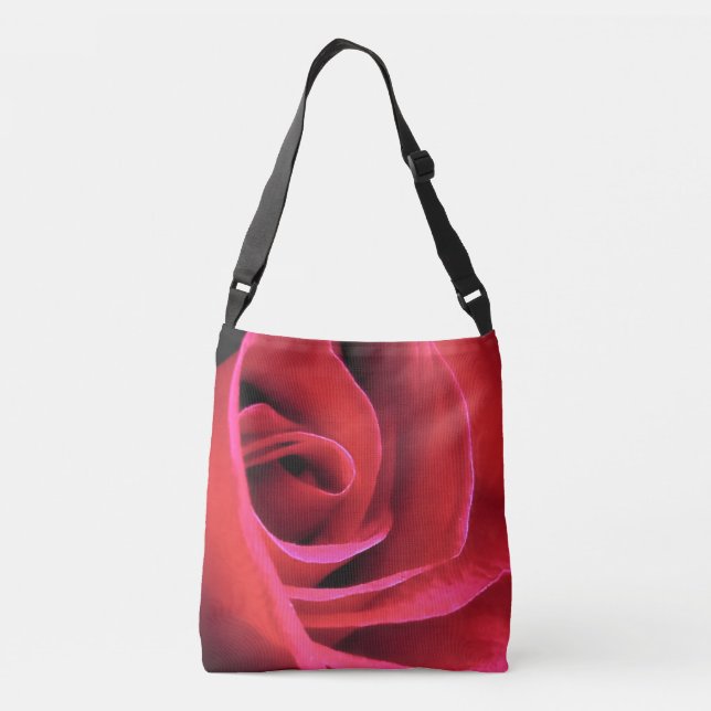 Sac Ajustable Grande Rose rouge (Dos)