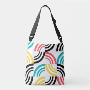 Sac Ajustable Graphique géométrique coloré, moderne, amusant