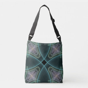 Sac Ajustable Graphique géométrique Turquoise moderne