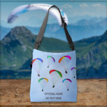 Graphiques à thème Paraglider - coloré personnalis