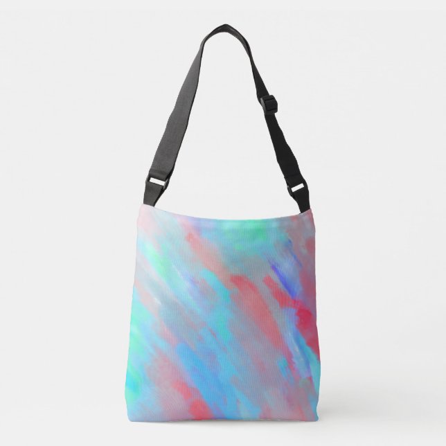 Sac Ajustable Gras brillant Arty Abstrait coloré original (Devant)