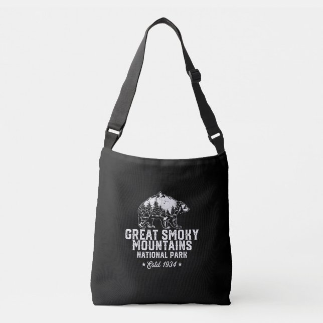 Sac Ajustable Great Smotains Parc national Ours Vintage (Devant)