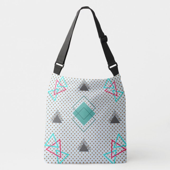 Sac Ajustable Green Mint Triangle  (Devant)