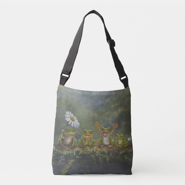 Sac Ajustable Grenouilles "Daisy Day" (Devant)