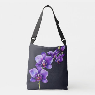 Sac Ajustable Gris d'ardoise foncée, Corps de croix d'orchidée p
