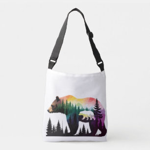 Sac Ajustable Grizzly Oear Vector Art Animal Majestic Nature