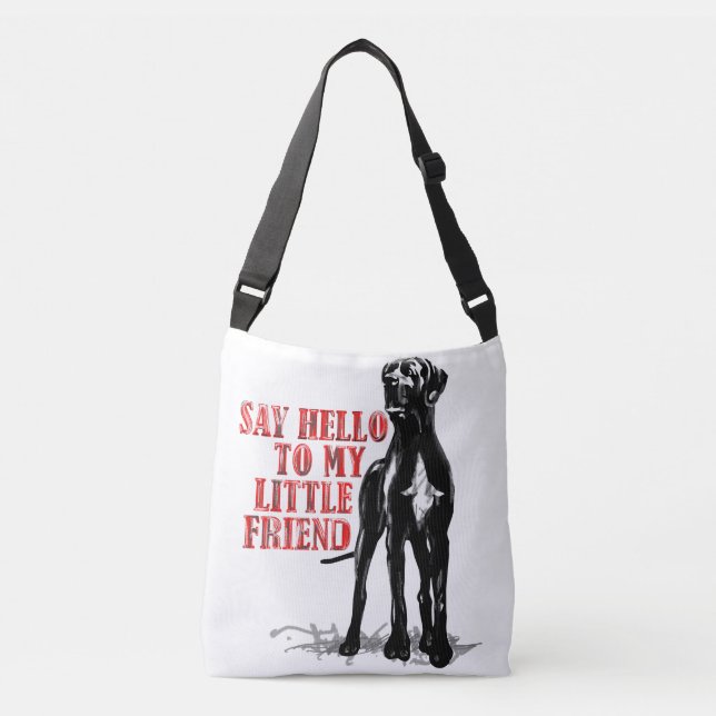 Sac Ajustable Gros chien, petits amis (Devant)