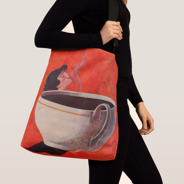 Sac Ajustable gros papier à café (De près)