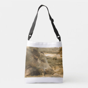 Sac Ajustable gros plan d'un sanglier sur