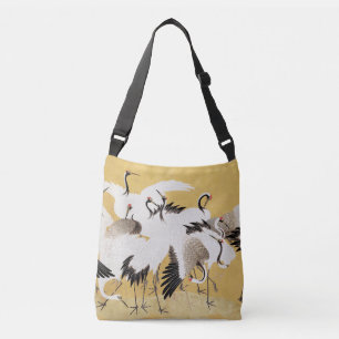 Sac Ajustable Grupe de grues japonaises Vintage Oiseau Riche Cla