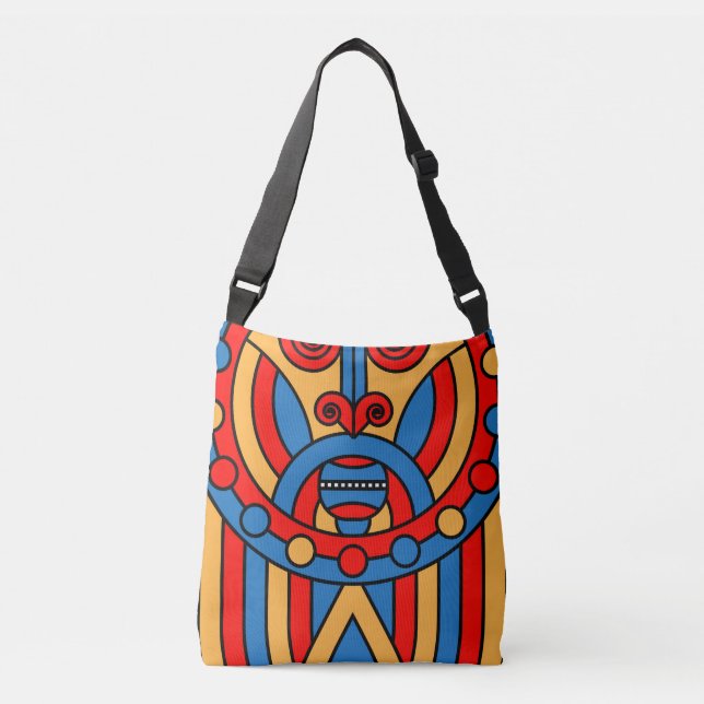Sac Ajustable guerrier tribal africain (Devant)