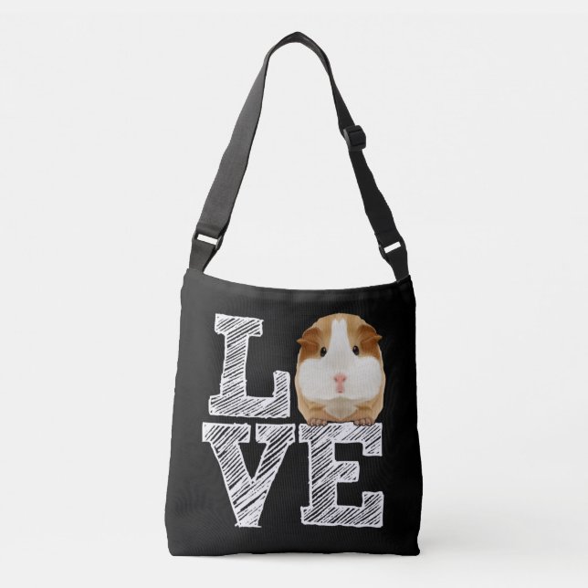Sac Ajustable Guinée Cochon Love Rodent Wheek (Devant)