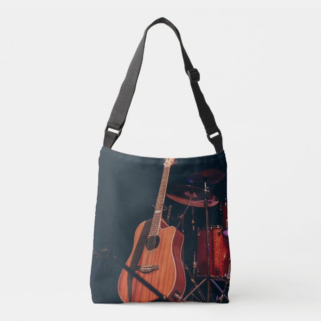 Sac Ajustable Guitare acoustique cool (Devant)
