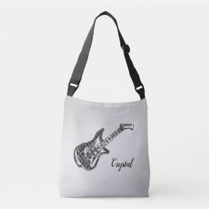 Sac Ajustable Guitare électrique sur argent