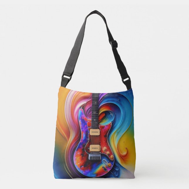 Sac Ajustable Guitare surréelle (Devant)