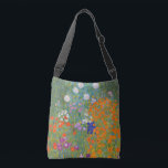 Sac Ajustable Gustav Klimt Fleur Jardin Cottage Nature<br><div class="desc">Un beau tableau de jardin - c'est un tableau classique de Gustav Klimt,  appelé Cottage Garden,  ou Bauergarten,  1907,  qui est un gros plan d'un jardin fleuri,  un tableau floral coloré.</div>