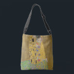 Sac Ajustable Gustav Klimt Le Baiser<br><div class="desc">The Kiss est le tableau le plus emblématique et le plus célèbre de Gustav Klimt. C'est un beau tableau doré d'un couple profondément amoureux partageant un moment romantique d'un baiser passionné. Obtenez vos idées cadeaux de haute qualité et des produits merveilleux avec ce merveilleux chef-d'oeuvre. Consultez notre boutique pour en...</div>
