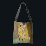 Sac Ajustable Gustav Klimt The Kiss Vintage<br><div class="desc">Gustav Klimt Le Kiss Vintage Art Nouveau Peinture Le Kiss (En allemand : Der Kuss) a été peint par le peintre symboliste autrichien Gustav Klimt entre 1907 et 1908, le point culminant de sa période d'or, lorsqu'il peignit un certain nombre d'oeuvres dans un style doré similaire. Le tableau est largement...</div>