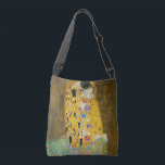 Sac Ajustable Gustav Klimt The Kiss Vintage<br><div class="desc">Gustav Klimt Le Kiss Vintage Art Nouveau Peinture Le Kiss (En allemand : Der Kuss) a été peint par le peintre symboliste autrichien Gustav Klimt entre 1907 et 1908, le point culminant de sa période d'or, lorsqu'il peignit un certain nombre d'oeuvres dans un style doré similaire. Le tableau est largement...</div>