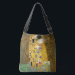 Sac Ajustable Gustav Klimt The Kiss Vintage<br><div class="desc">Gustav Klimt Le Kiss Vintage Art Nouveau Peinture Le Kiss (En allemand : Der Kuss) a été peint par le peintre symboliste autrichien Gustav Klimt entre 1907 et 1908, le point culminant de sa période d'or, lorsqu'il peignit un certain nombre d'oeuvres dans un style doré similaire. Le tableau est largement...</div>