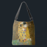 Sac Ajustable Gustav Klimt The Kiss Vintage<br><div class="desc">Gustav Klimt Le Kiss Vintage Art Nouveau Peinture Le Kiss (En allemand : Der Kuss) a été peint par le peintre symboliste autrichien Gustav Klimt entre 1907 et 1908, le point culminant de sa période d'or, lorsqu'il peignit un certain nombre d'oeuvres dans un style doré similaire. Le tableau est largement...</div>