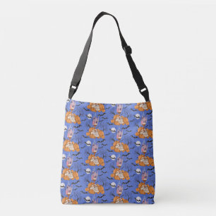 Sac Ajustable Halloween avec citrouilles, chauves-souris, crâne,