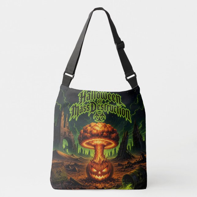 Sac Ajustable Halloween de destruction massive Citrouille radioa (Devant)