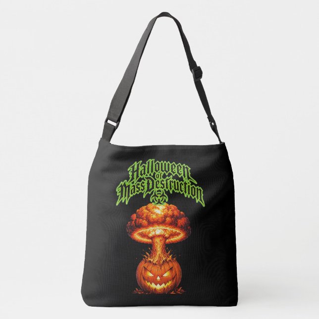Sac Ajustable Halloween de destruction massive Jack-o'-lanterne  (Dos)