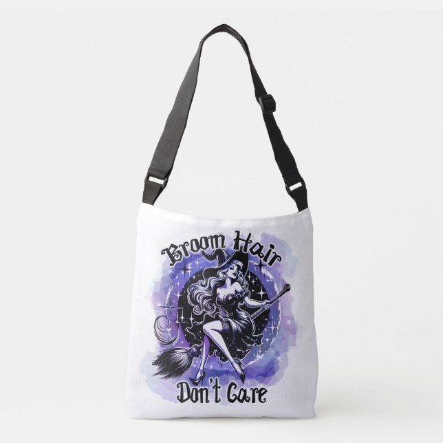 Sac Ajustable Halloween Funny sorcier équitation chambre (Devant)