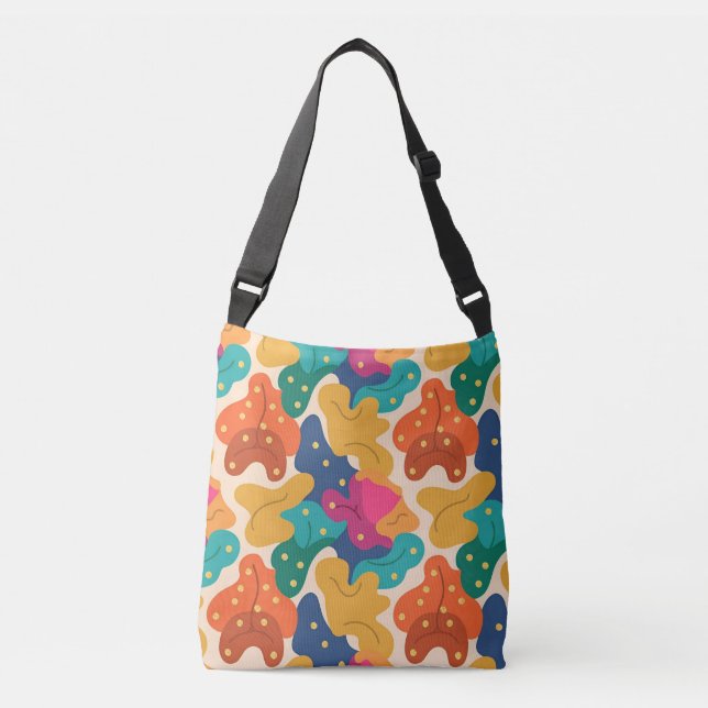 Sac Ajustable Halloween Whimsical Feuilles d'automne Motif sans  (Devant)