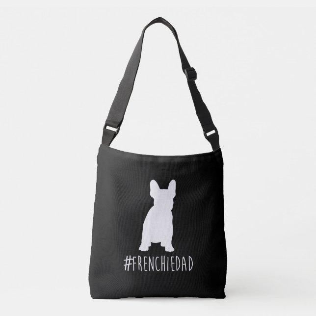 Sac Ajustable hashtag frenchie dad french bulldog dad (Devant)