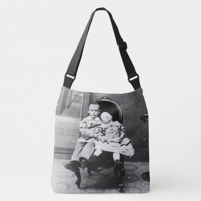 Sac Ajustable Haunting Vintage Sibling Portrait  (Devant)