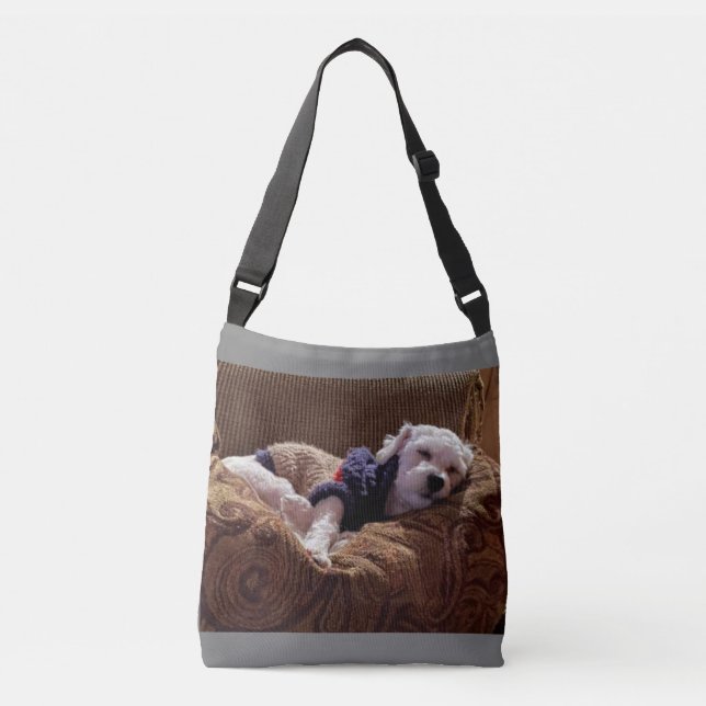 Sac Ajustable Havanais Puppy Napping - Fourre-tout (Devant)