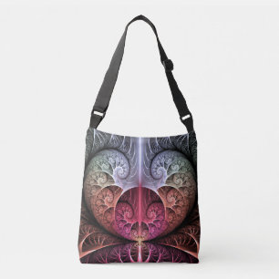 Sac Ajustable Heartbeat, Abstrait surreal Imaginaire Fractal Art