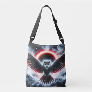Sac Ajustable Hibou céleste cosmique mystique