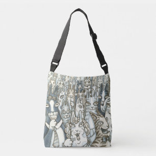 Sac Ajustable Hiss N'Fitz CAT PARTY CROSS CORPS BAG