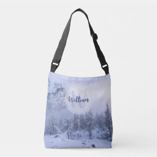 Sac Ajustable Hiver merveilleux brouillard épinette forêt neige