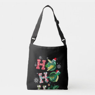 Sac Ajustable Ho Ho Ho Père Noël Turtles Ornements de Noël D